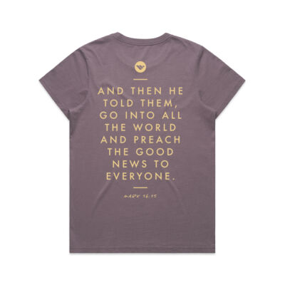 Into All The World - Women's Faded Tee Thumbnail