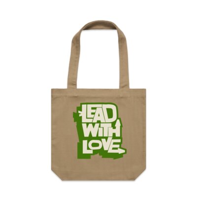 Lead With Love - Tote Bag Thumbnail